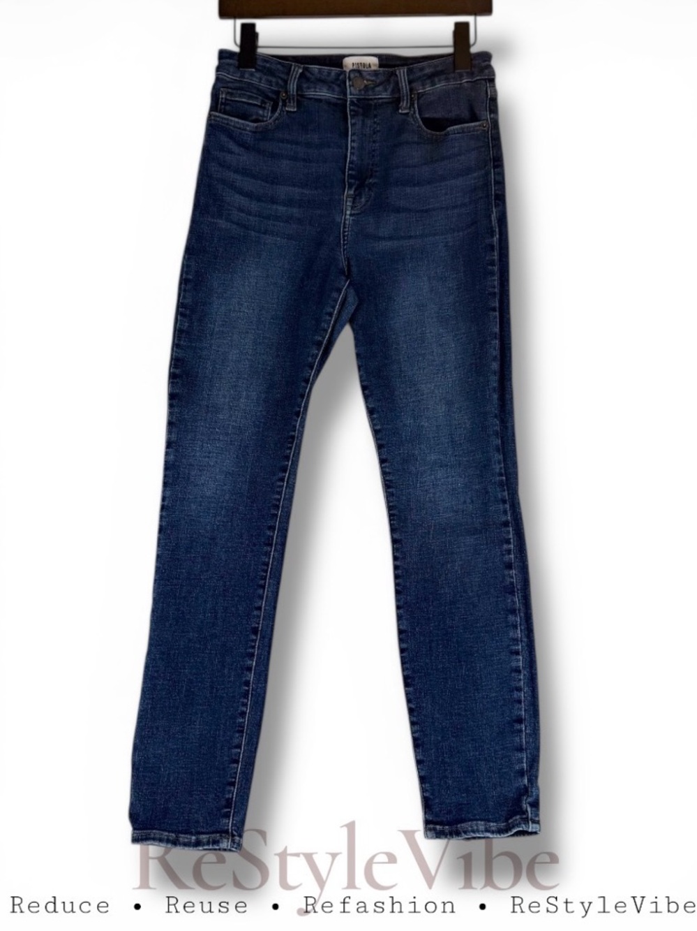 PISTOLA Women’s Size 29 Denim Jeans High Rise Fit Stretch Ankle Slim Style